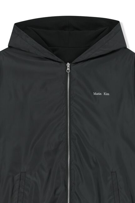 DOUBLE FACE HOODY ZIP UP