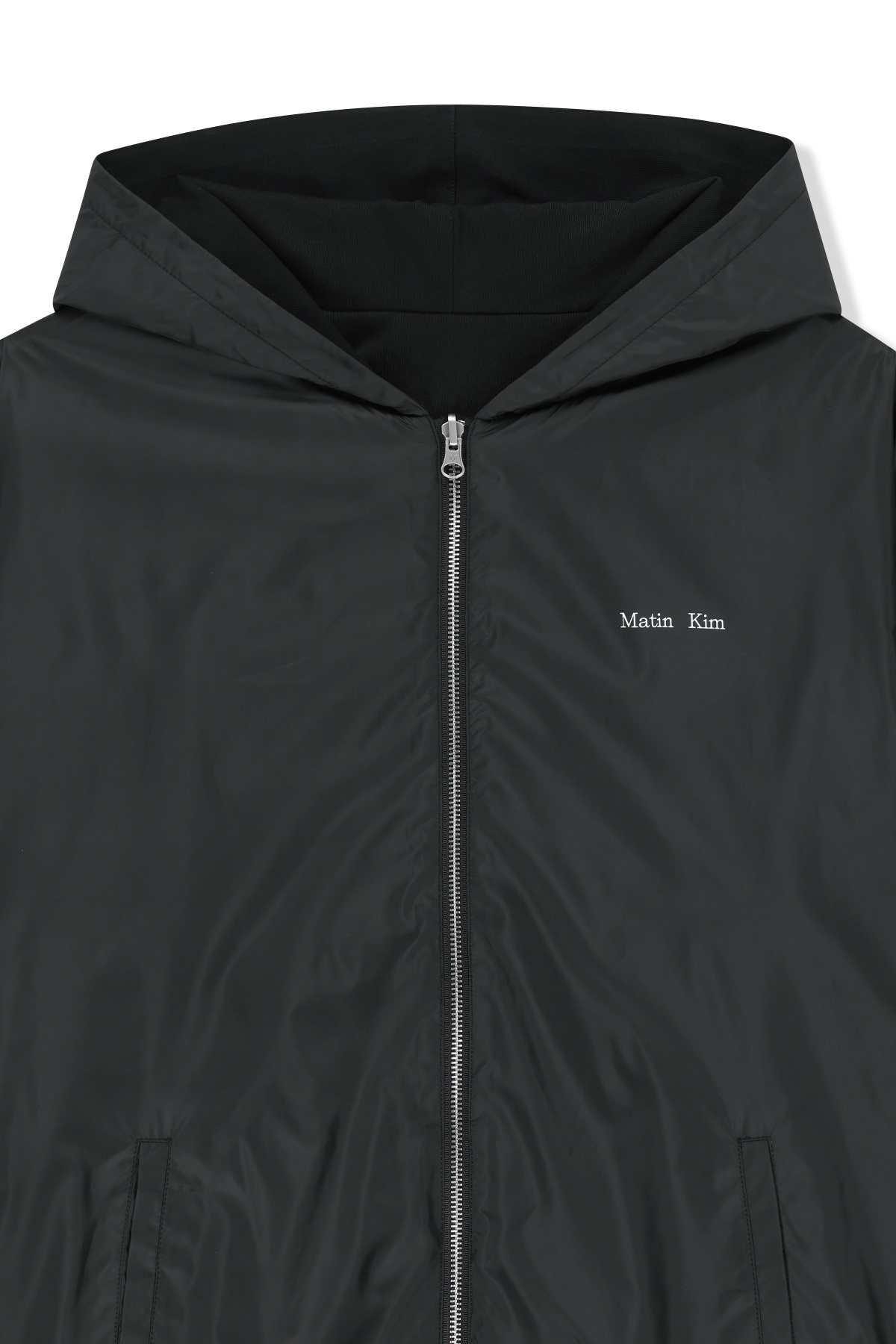DOUBLE FACE HOODY ZIP UP