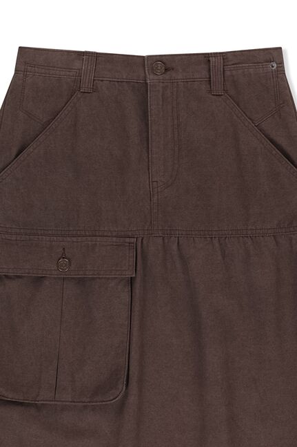 VINTAGE POCKET MIDI SKIRT