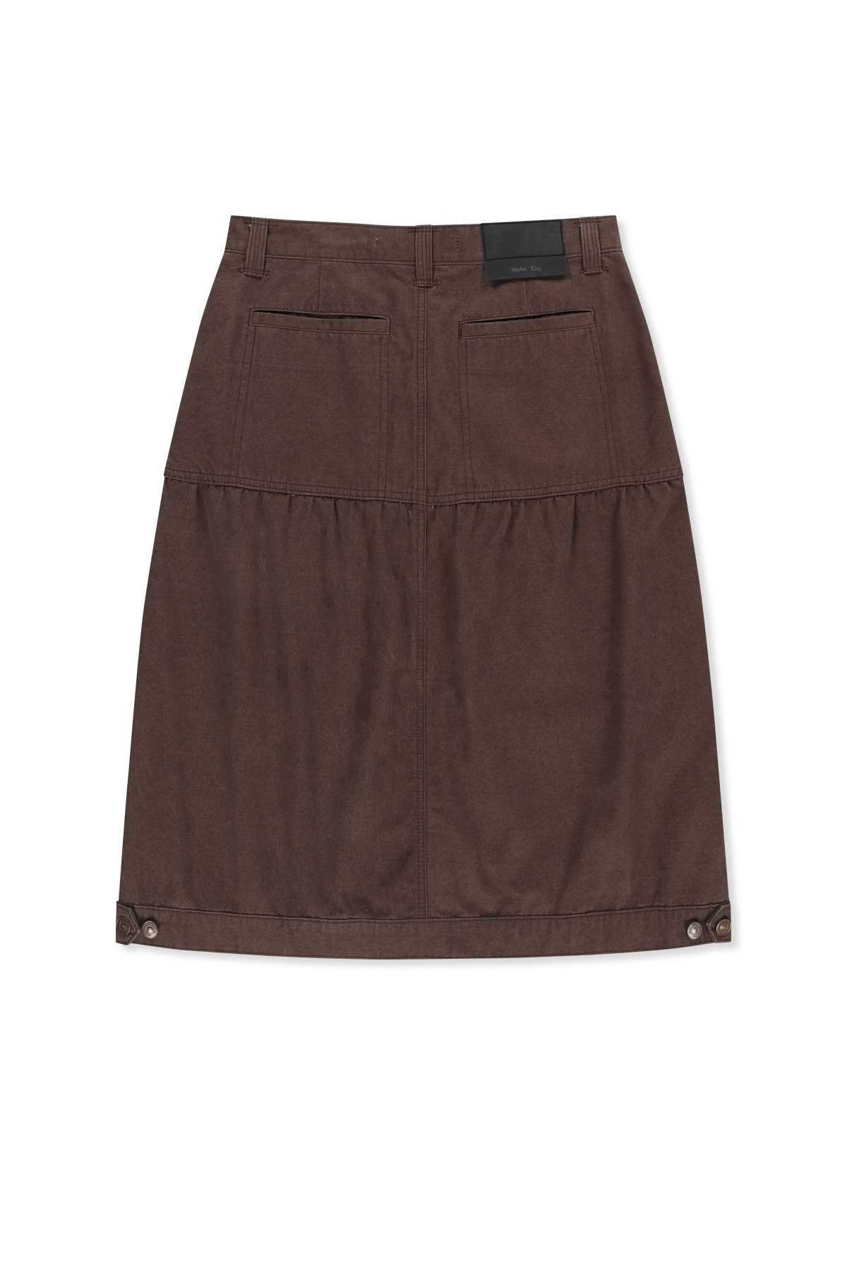 VINTAGE POCKET MIDI SKIRT