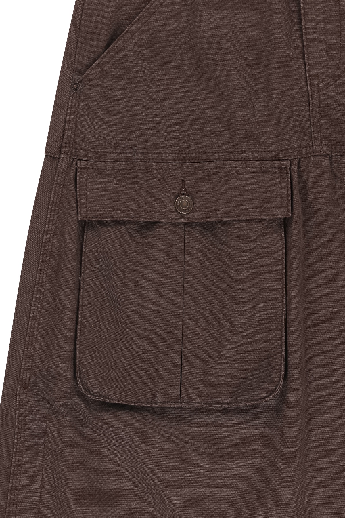 VINTAGE POCKET MIDI SKIRT