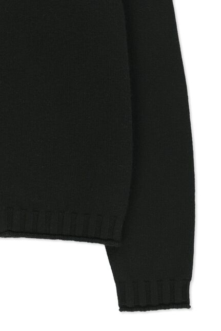 CASHMERE BLENDED SPELL POINT KNIT ZIP UP