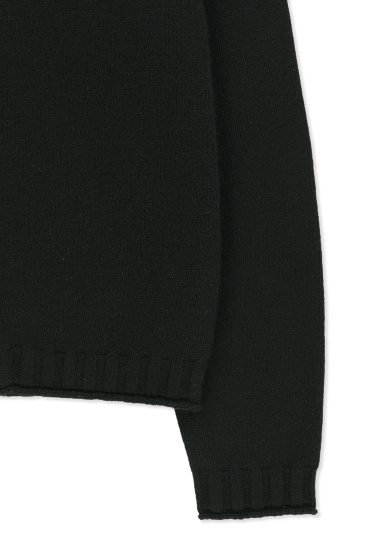 CASHMERE BLENDED SPELL POINT KNIT ZIP UP