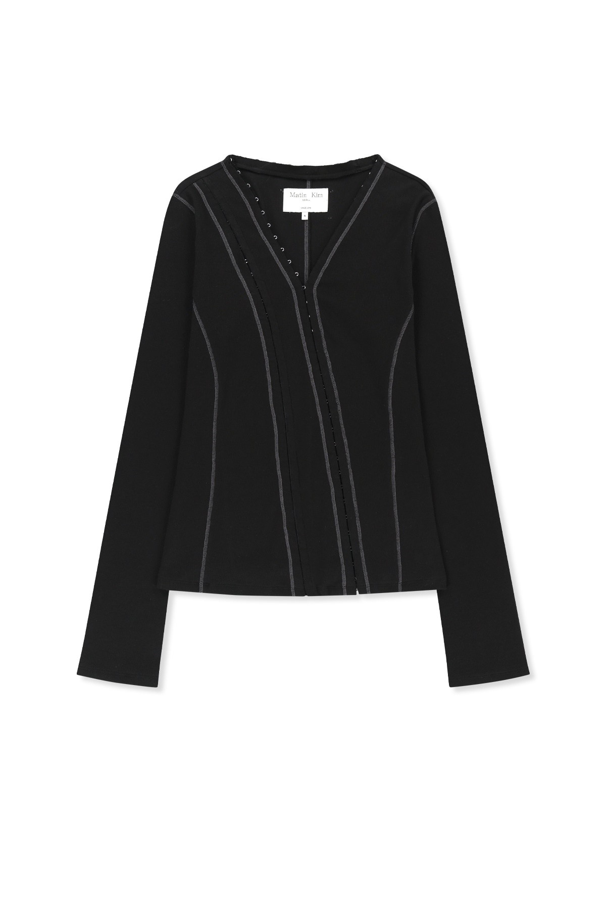 MULTI STYLING HOOK DETAIL SLIM TOP