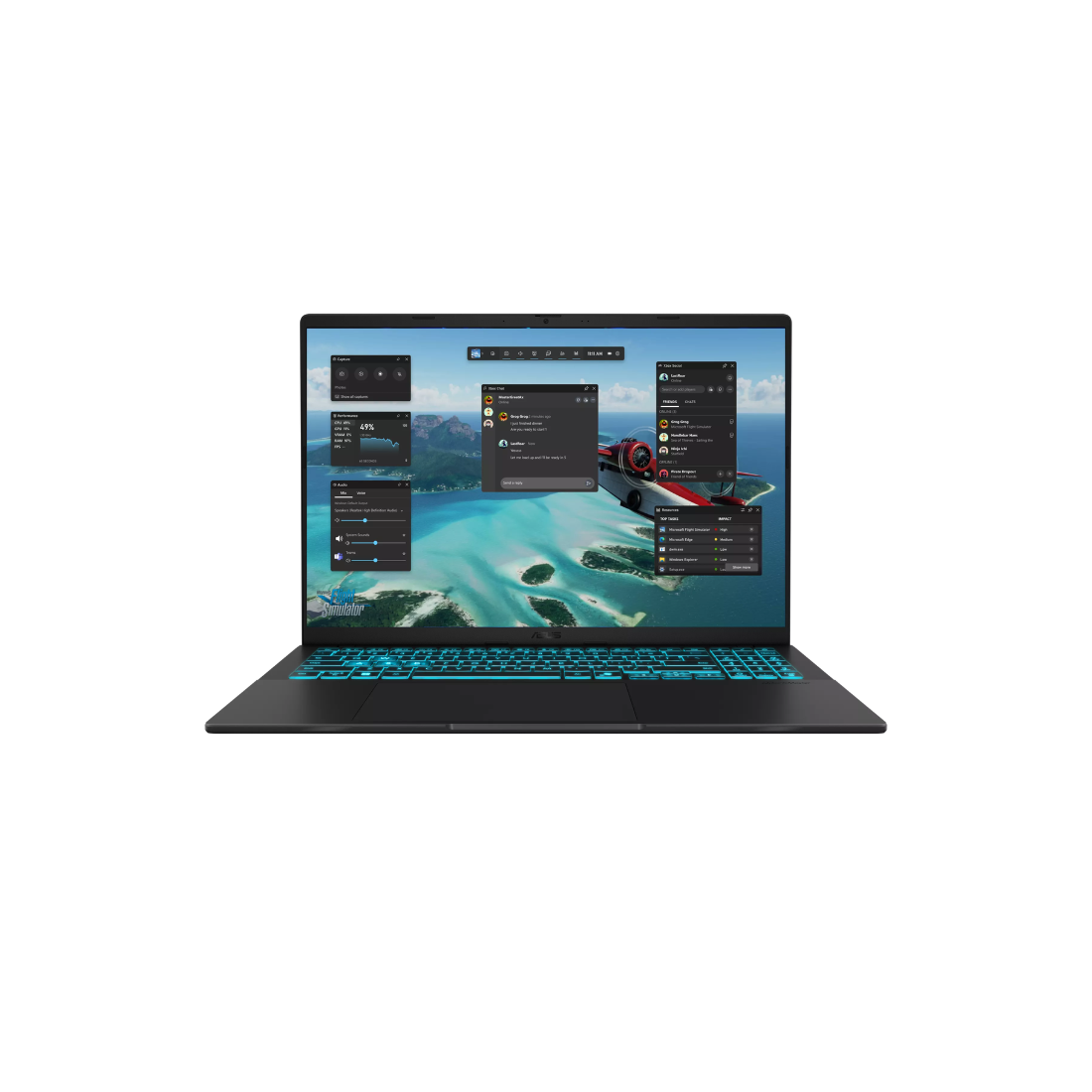 Asus V16 V3607VH Core 5 210H 16GB 1TB SSD RTX5050 FHD 144Hz