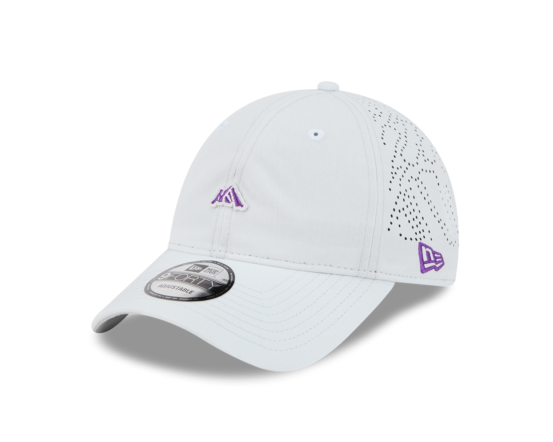 940UNST MINI MOUNTAIN LOGO SILVER SNOW