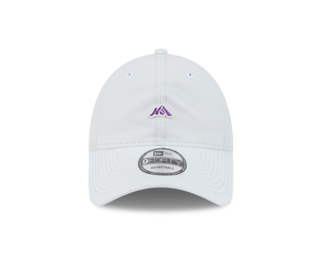940UNST MINI MOUNTAIN LOGO SILVER SNOW