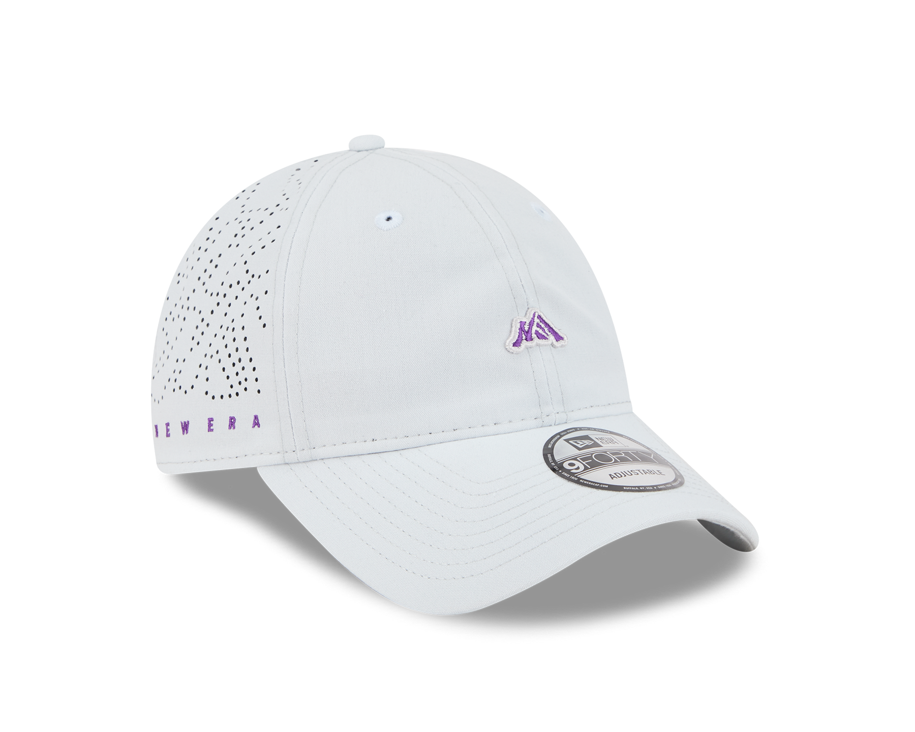 940UNST MINI MOUNTAIN LOGO SILVER SNOW