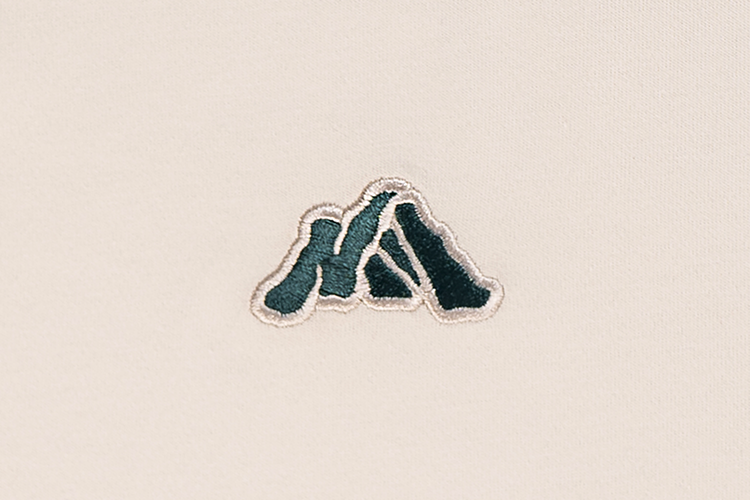 SS TEE MINI MOUNTAIN LOGO SS26 VNTG STN