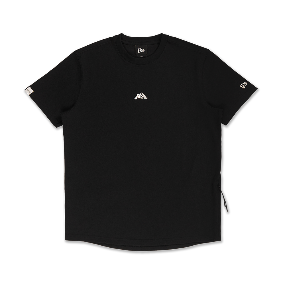 SS TEE MINI MOUNTAIN LOGO SS26 CEBLACK