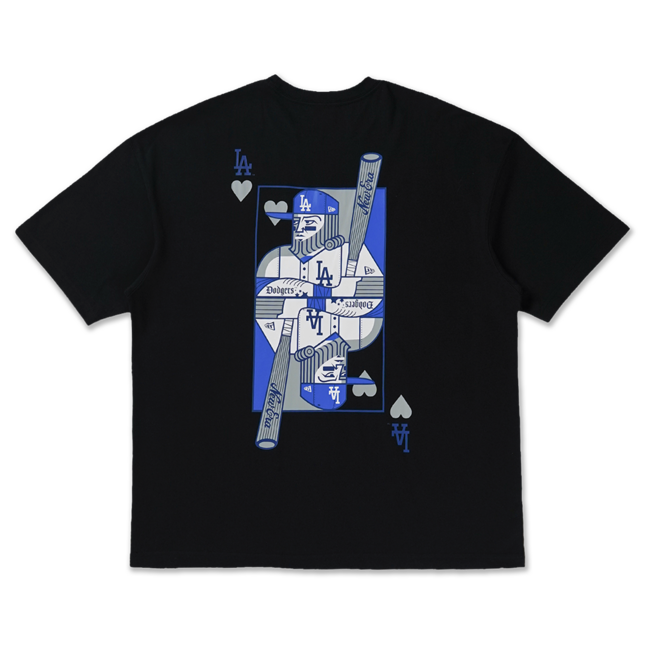 OS SS TEE PLAYING CARDS LOSDOD BLACK