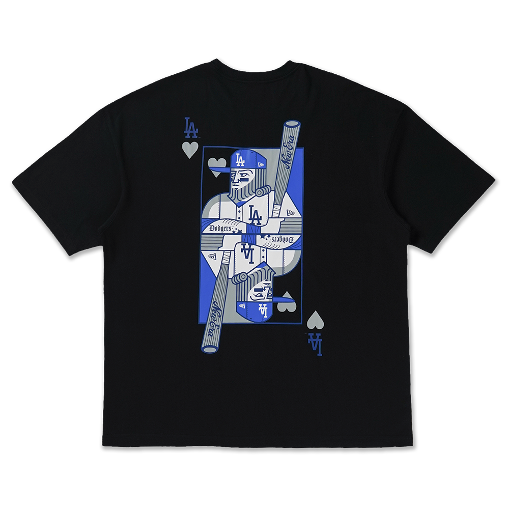OS SS TEE PLAYING CARDS LOSDOD BLACK
