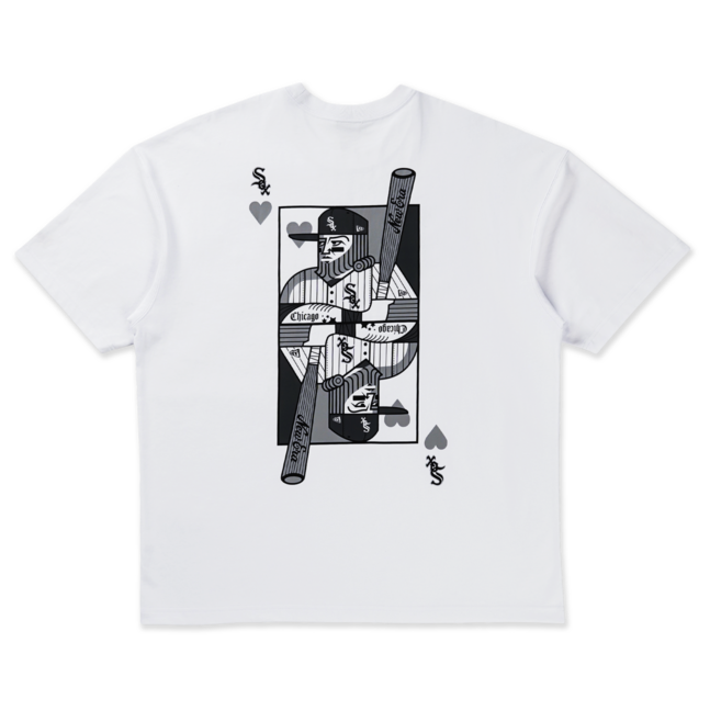 OS SS TEE PLAYING CARDS CHIWHI WHITE