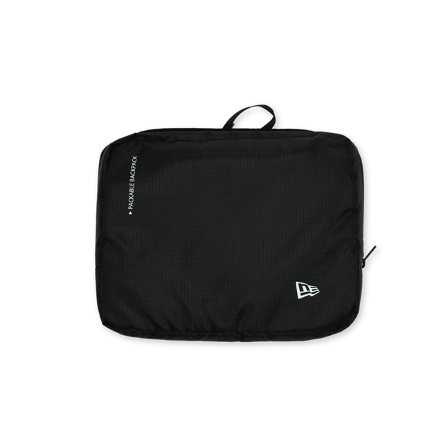PACKABLE BACKPACK TRAVEL ERA BLACK