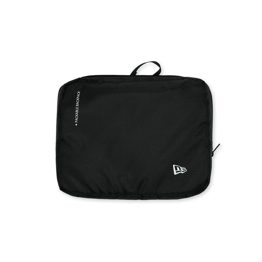 PACKABLE BACKPACK TRAVEL ERA BLACK
