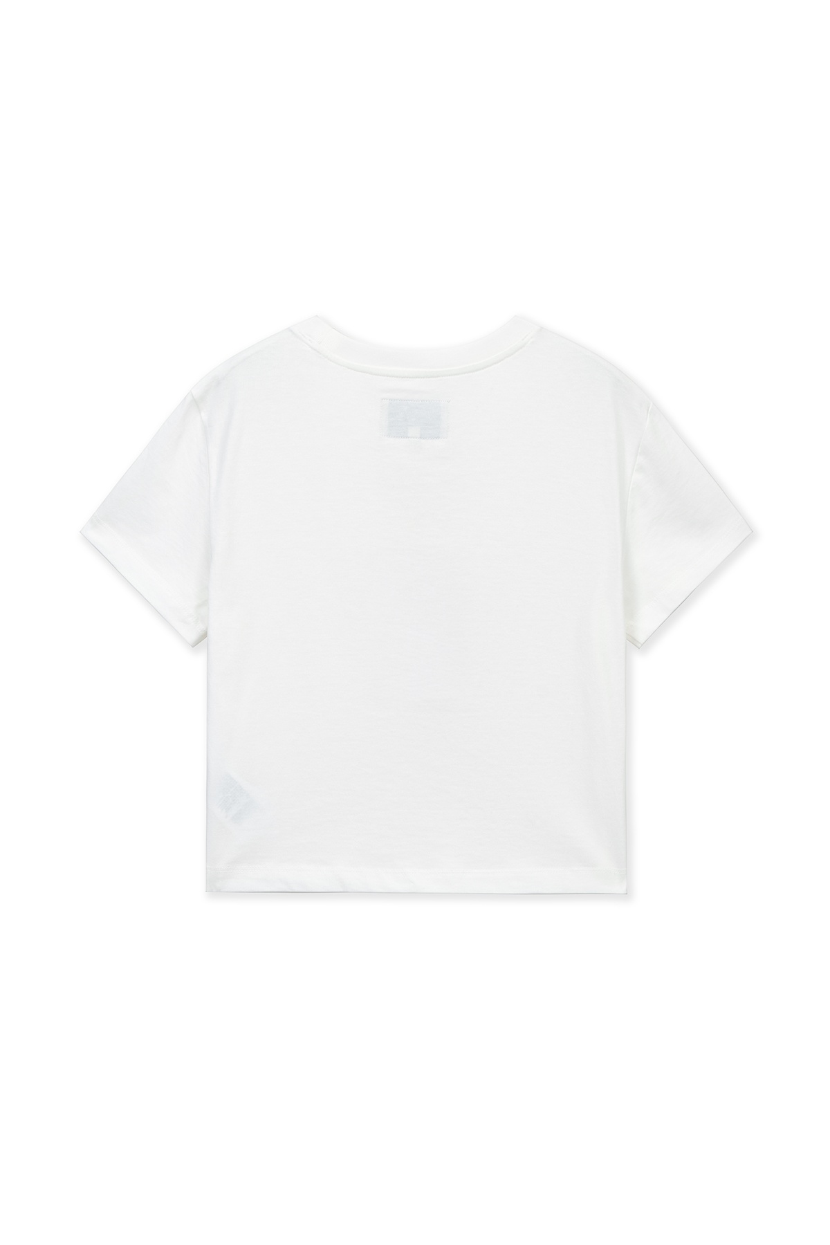 LABEL POINT LETTERING CROP TOP