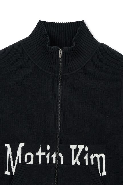 MATIN SPELL POINT KNIT ZIP UP VEST