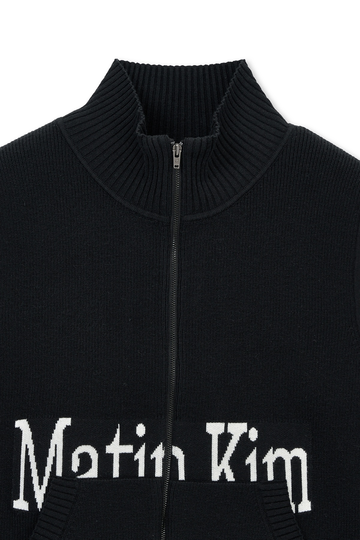 MATIN SPELL POINT KNIT ZIP UP VEST