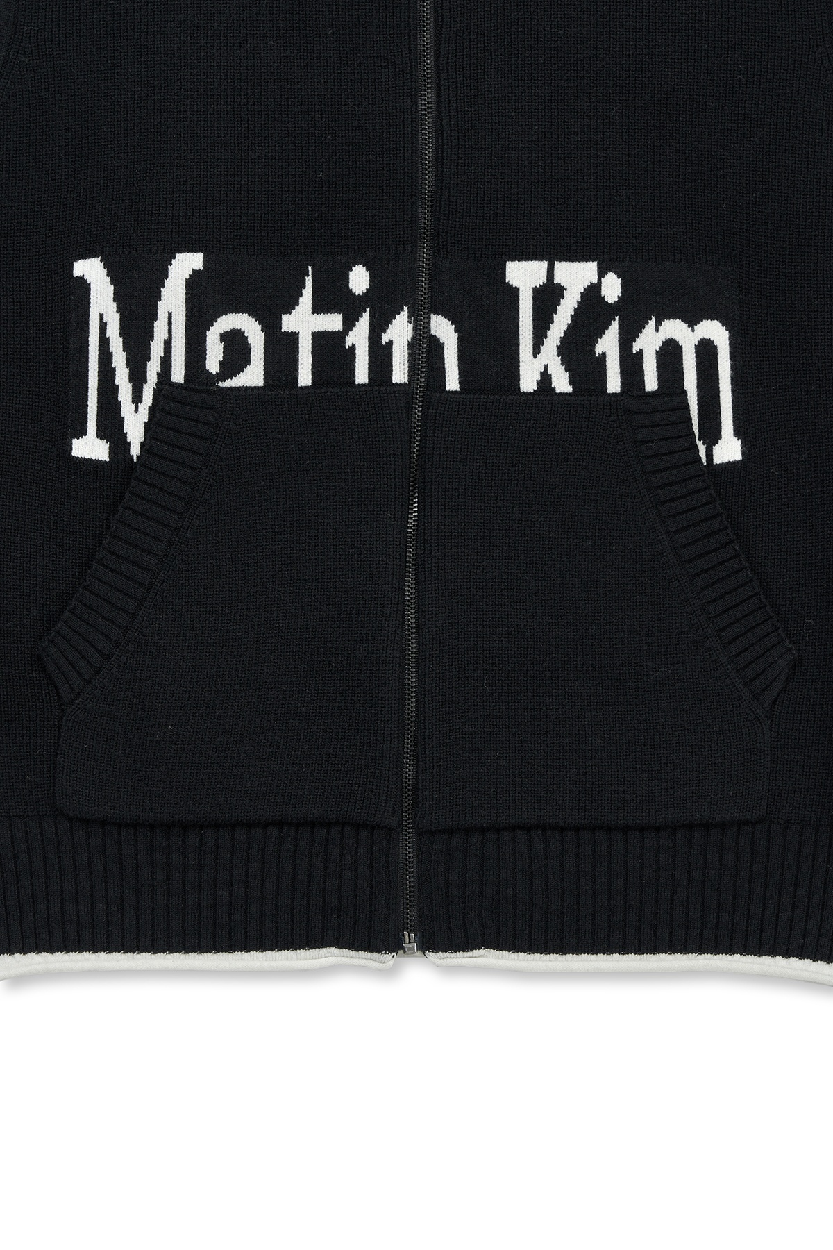 MATIN SPELL POINT KNIT ZIP UP VEST