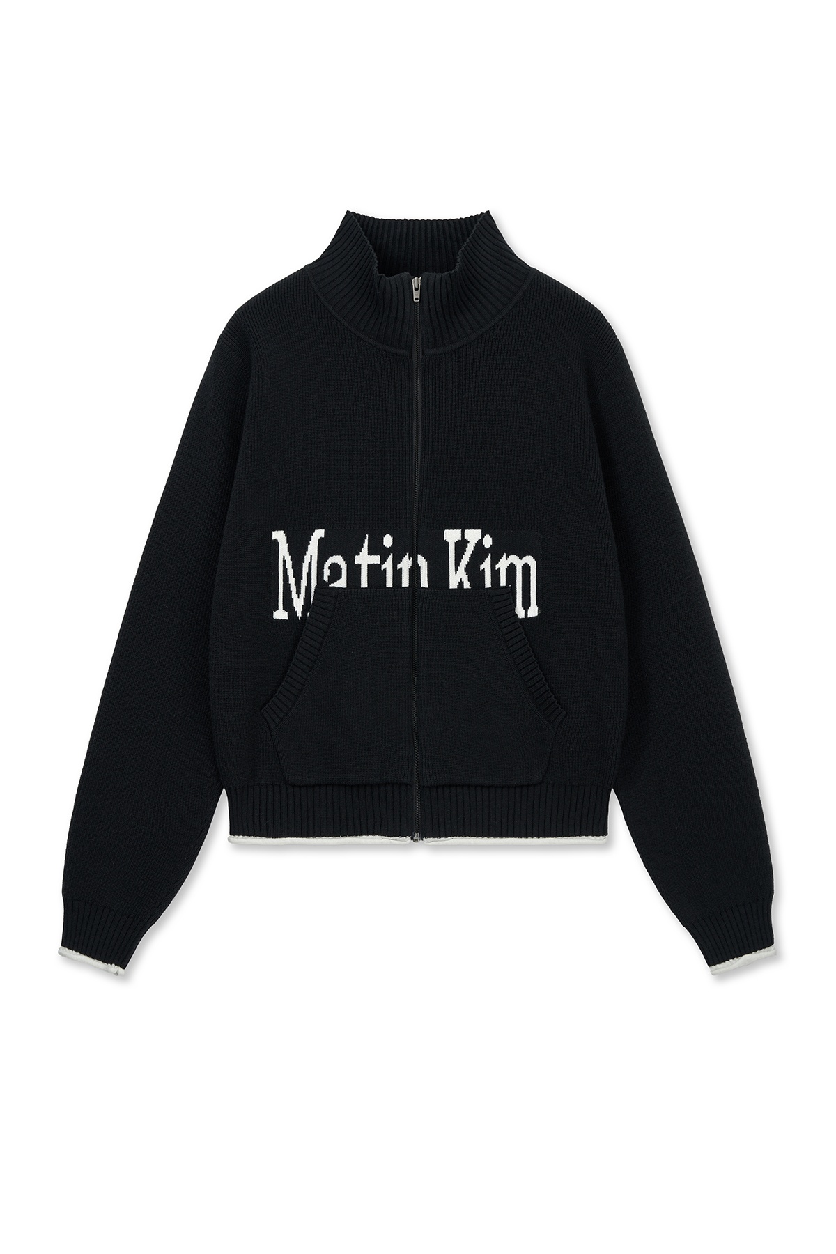 MATIN KIM SPELL POINT KNIT ZIP UP