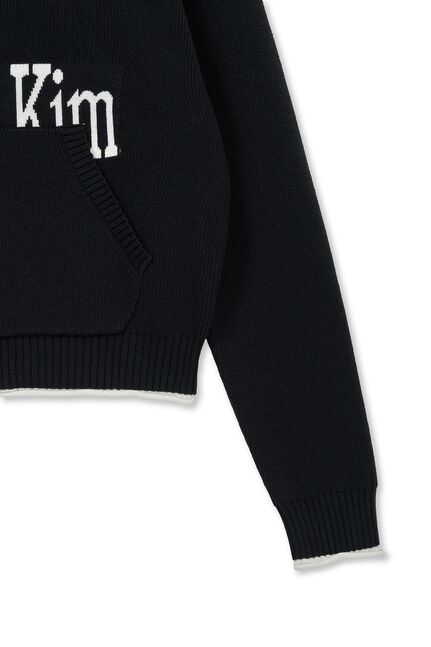 MATIN KIM SPELL POINT KNIT ZIP UP