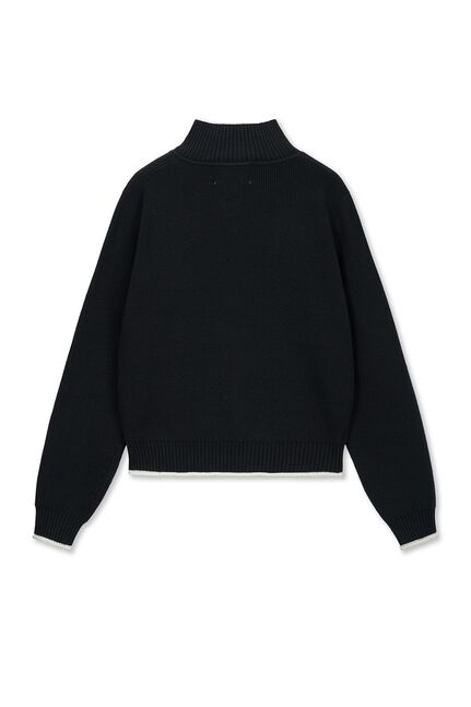 MATIN KIM SPELL POINT KNIT ZIP UP