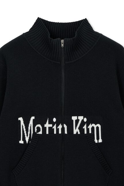 MATIN KIM SPELL POINT KNIT ZIP UP
