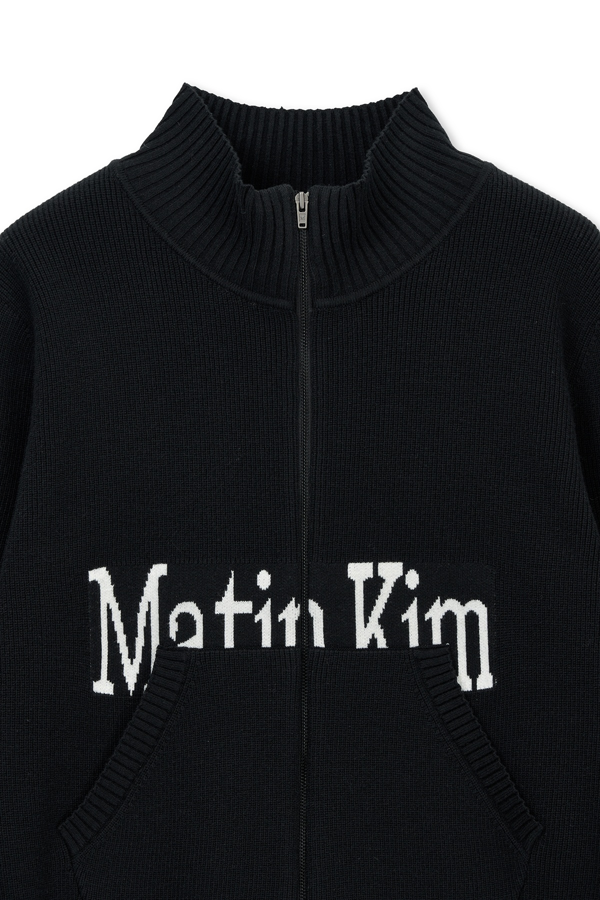 MATIN KIM SPELL POINT KNIT ZIP UP