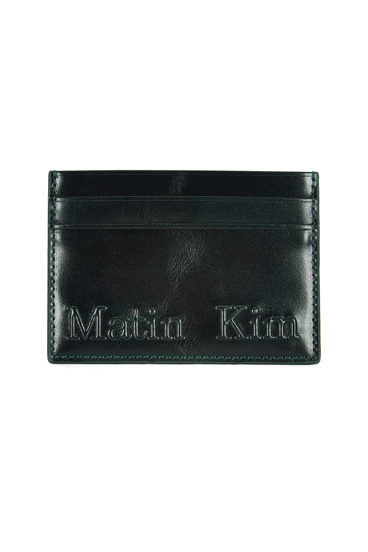 EMBOSSED LOGO CARD WALLET