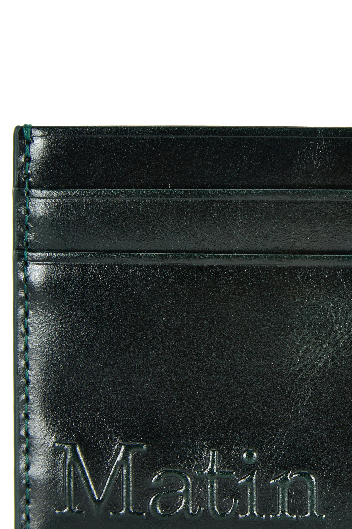 EMBOSSED LOGO CARD WALLET