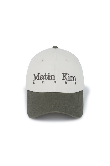 SEOUL LOGO TWO-TONE BIG BALL CAP