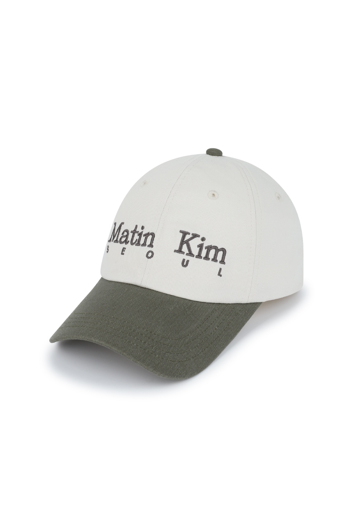 SEOUL LOGO TWO-TONE BIG BALL CAP