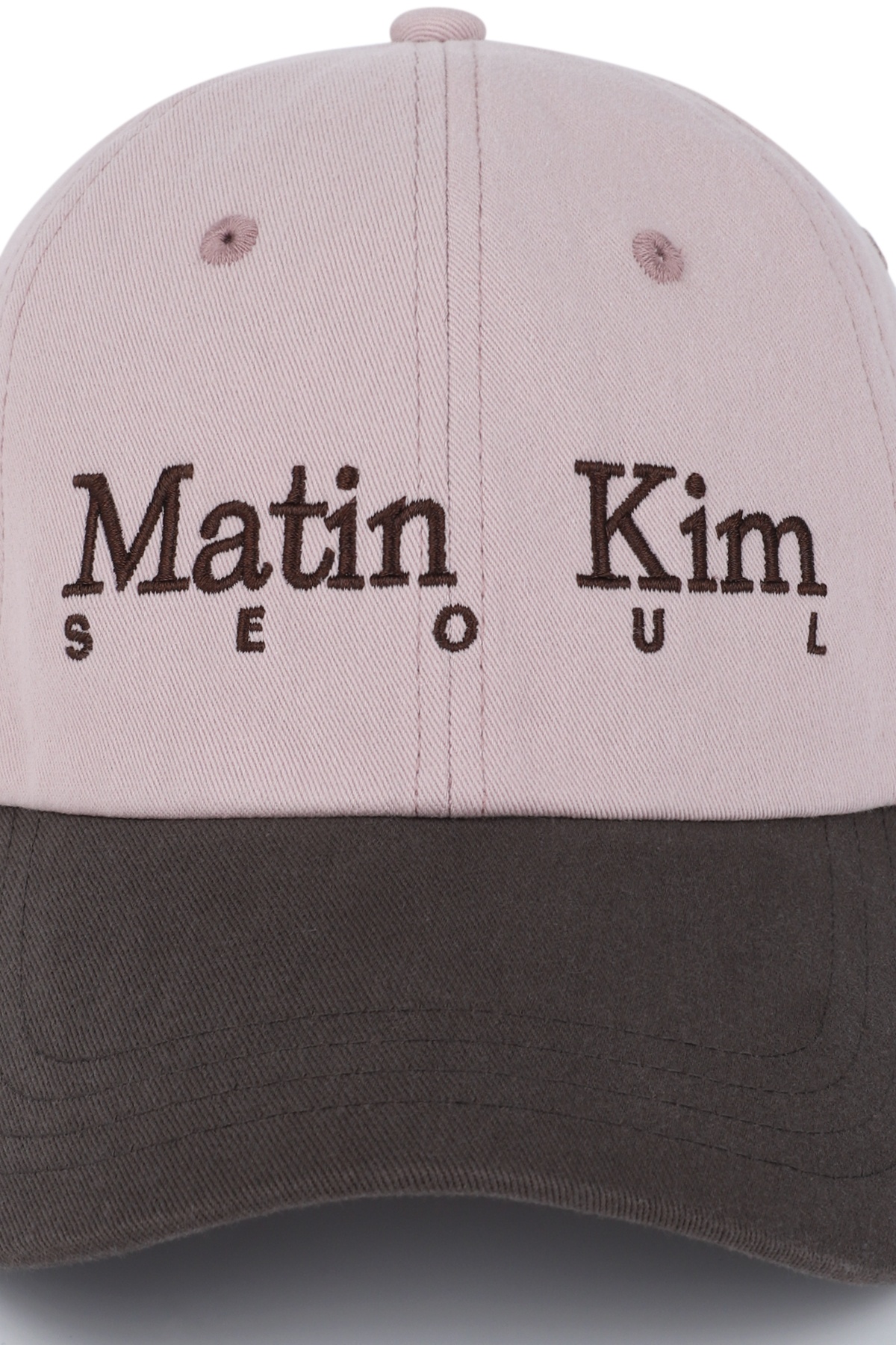 SEOUL LOGO TWO-TONE BIG BALL CAP