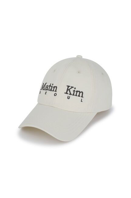 SEOUL LOGO POINT BIG BALL CAP
