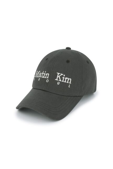 SEOUL LOGO POINT BIG BALL CAP