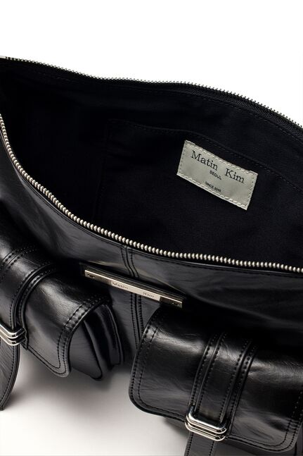 TWIN POCKET SHOULDER BAG