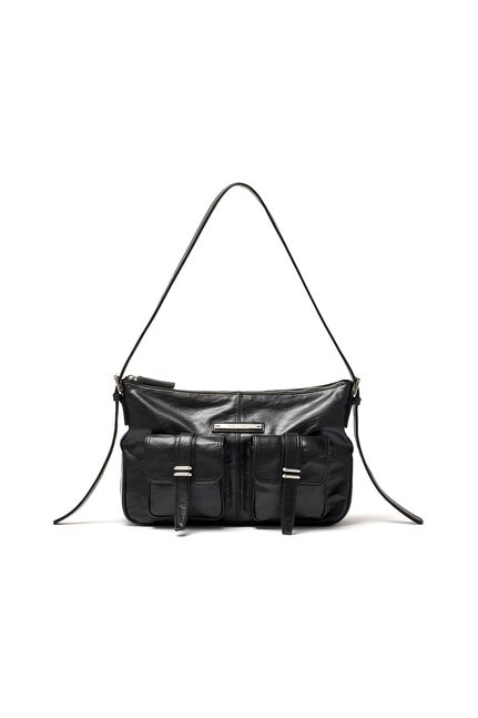 TWIN POCKET SHOULDER BAG