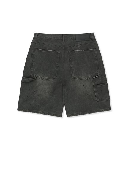 CARPENTER BERMUDA DENIM PANTS