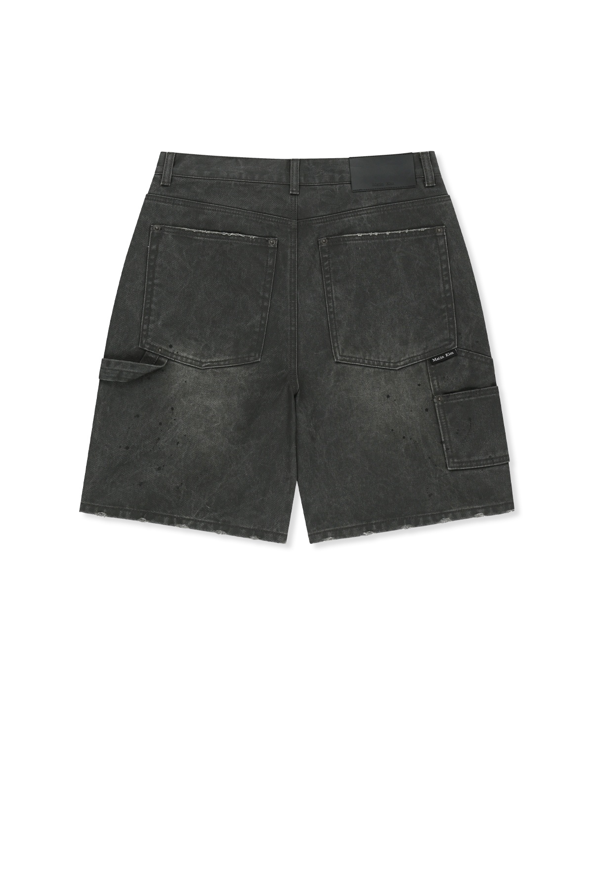 CARPENTER BERMUDA DENIM PANTS