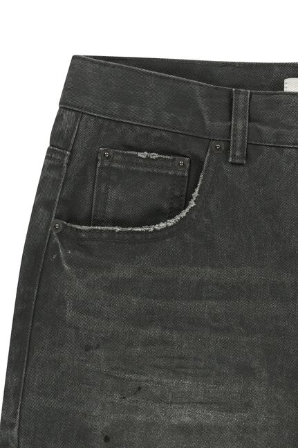 CARPENTER BERMUDA DENIM PANTS