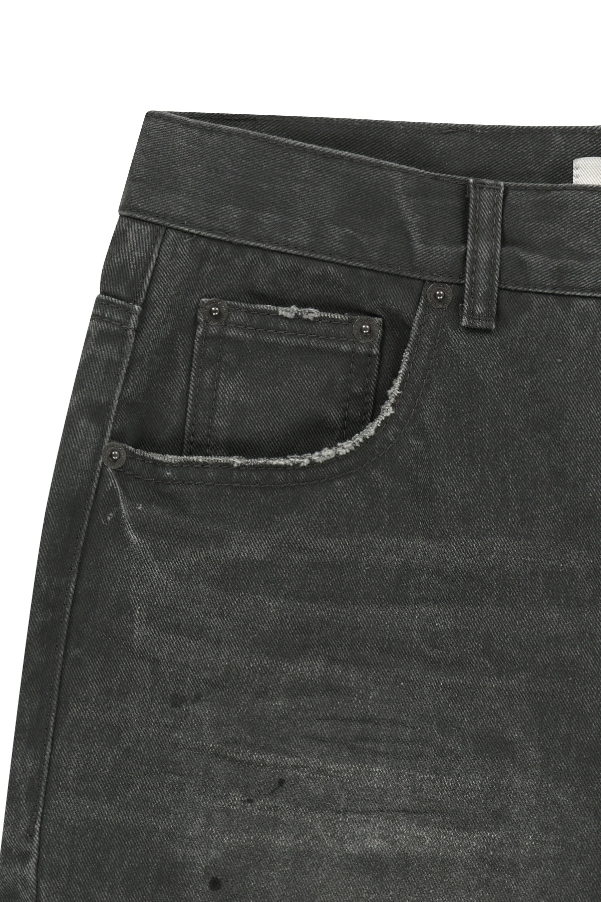CARPENTER BERMUDA DENIM PANTS