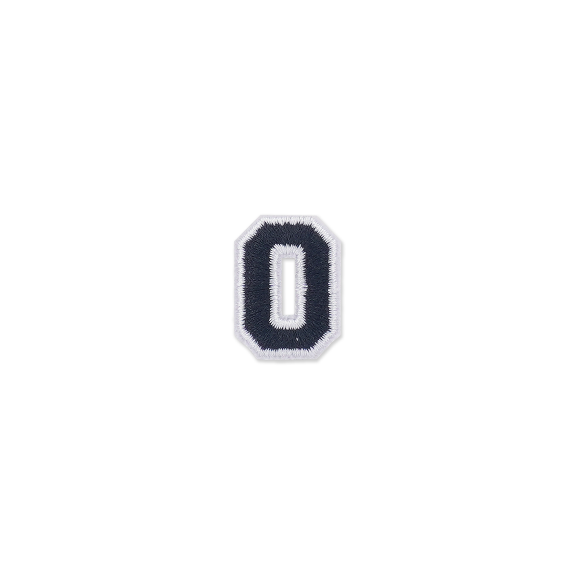 HS PATCH ALPHABET O BLACK P30