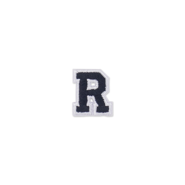 HS PATCH ALPHABET R BLACK P30