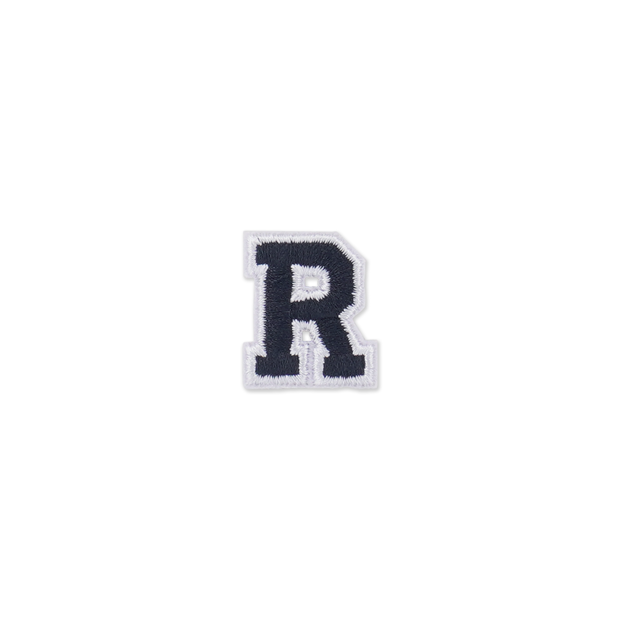 HS PATCH ALPHABET R BLACK P30