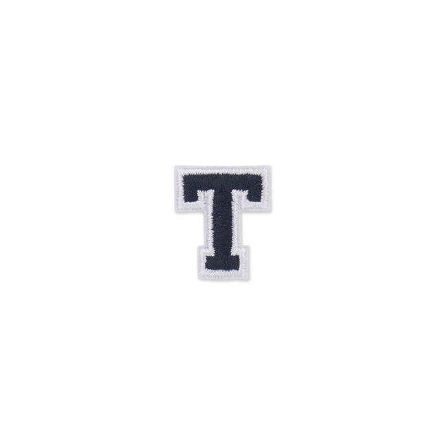 HS PATCH ALPHABET T BLACK P30