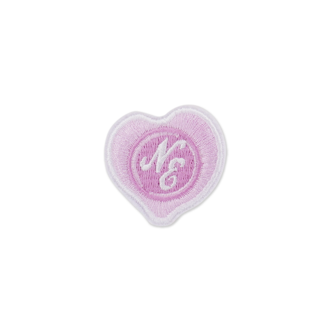 HS PATCH NE HEART PINK P30
