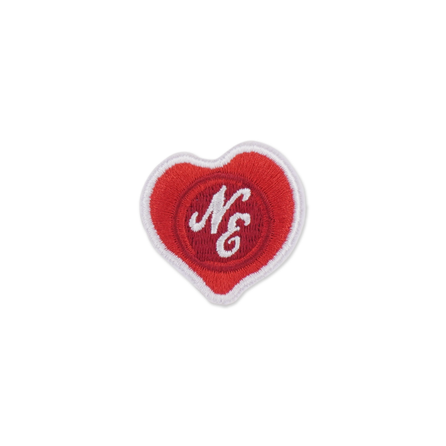 HS PATCH NE HEART RED P30