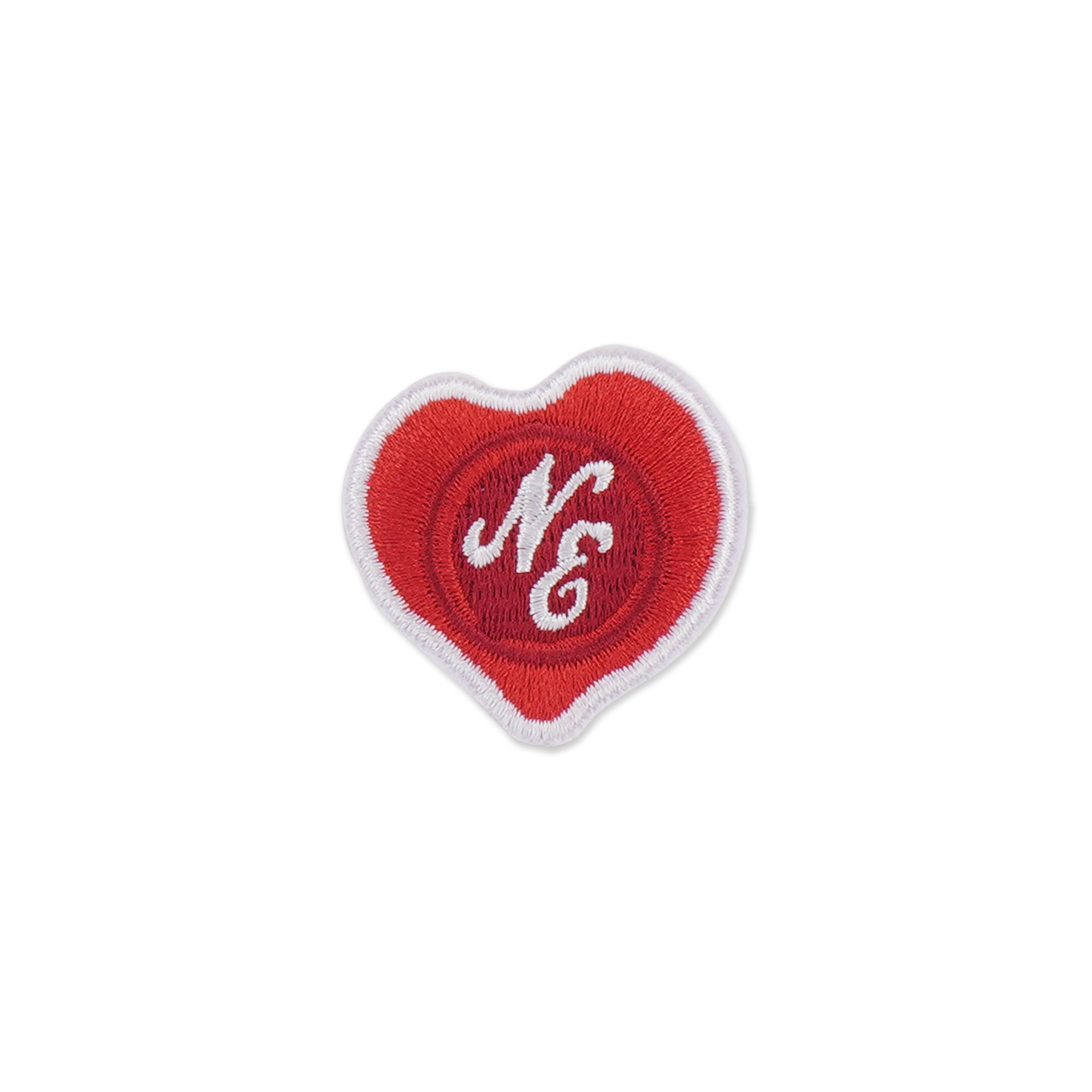 HS PATCH NE HEART RED P30
