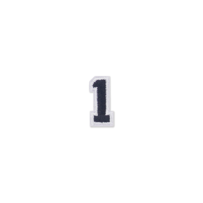 HS PATCH NUMBER 1 BLACK P30