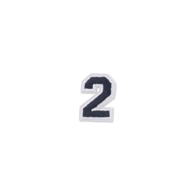 HS PATCH NUMBER 2 BLACK P30